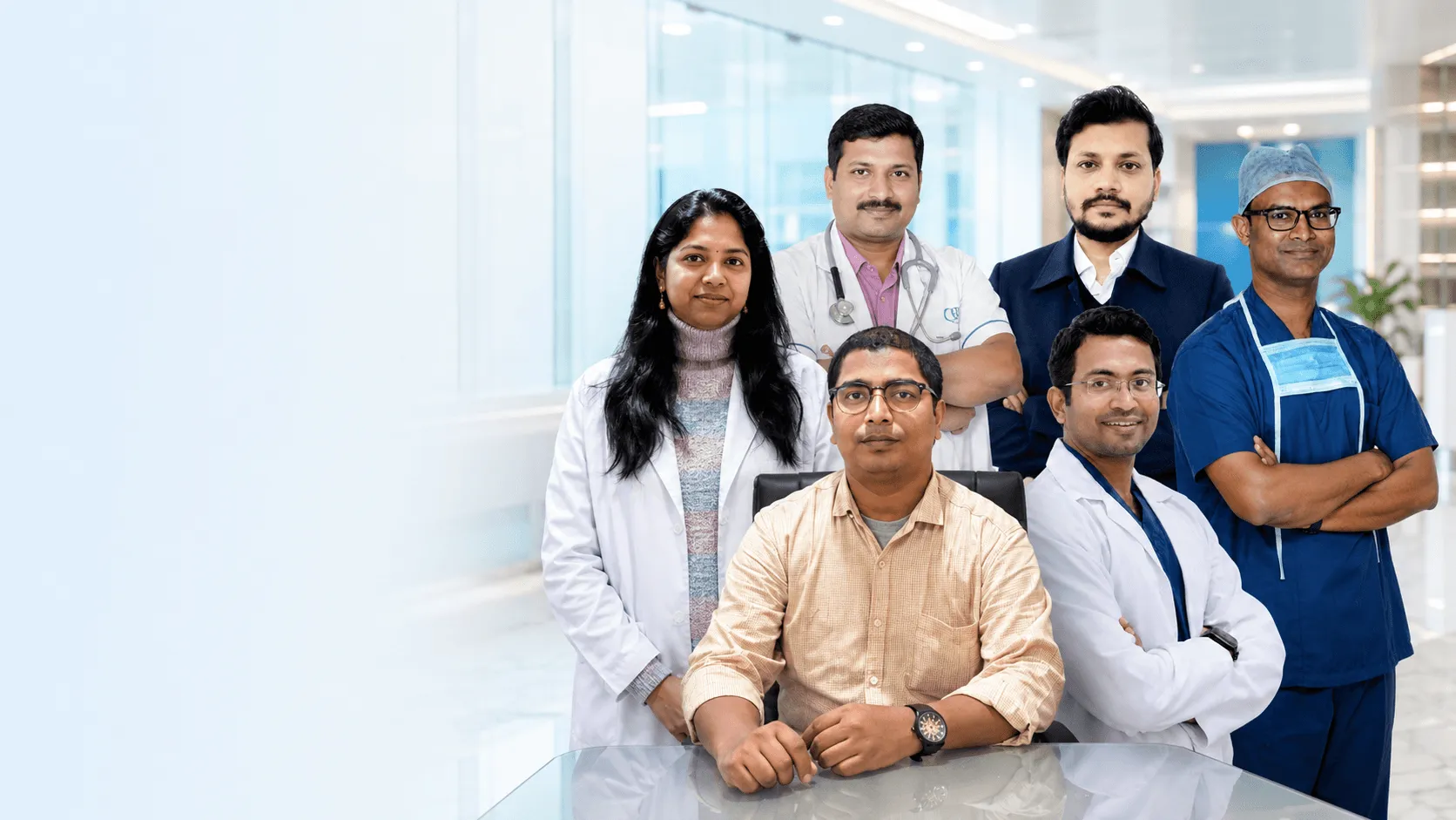 Drona Hospital medical team